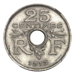 25 Centimes Trial of H. Guis, large module