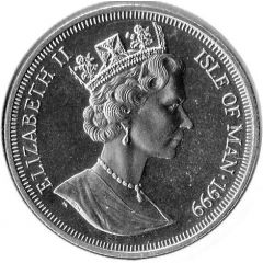 1 Crown - Elizabeth II Blue British Short Hair Cat