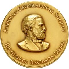 Medal - The American Geographical Society George Davidson Medal