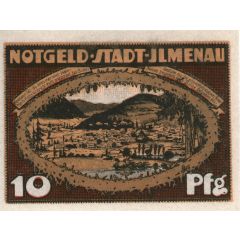 10 Pfennig orange issue