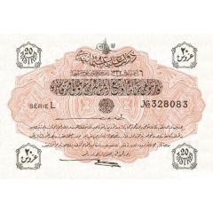 20 Piastres Law of 6 August AH1332