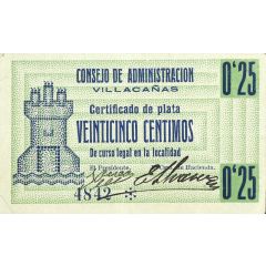 25 Céntimos Villacañas