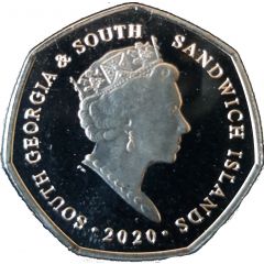 50 Pence - Elizabeth II Macaroni Penguin