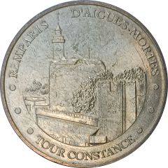 Monnaie de Paris Tourist Token - Remparts D`Aigues Mortes Tour Constance
