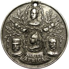 Medal - Victoria Victory; J. Fenton, white metal, 38mm