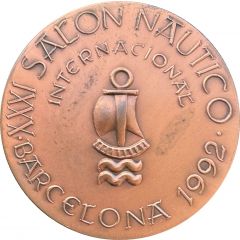 Medal - 31st international nautical exhibition in Barcelona 1992