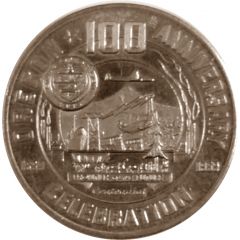 50 Cents - 100th Anniversary Oregon Roseburg, Oregon