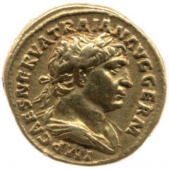 Aureus - Trajan DACICVS COS V P P