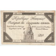50 Livres Assignat