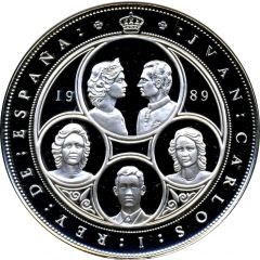 10 000 Pesetas - Juan Carlos I autonomous communities