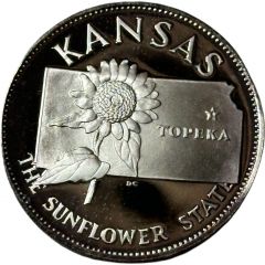 Medal - States of the Union Kansas