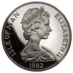 1 Crown - Elizabeth II P.S. Mona`s Queen II, Platinum Proof