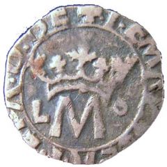 Vintém - Manuel I L M º, Lisboa mint
