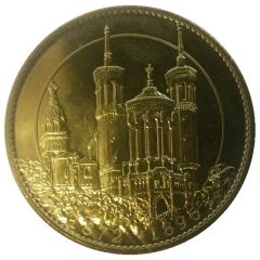Token - Arthus Bertrand Lyon - Notre Dame de Fourvière - Vue d`ensemble