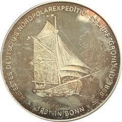 Medal - Polarexpedition ship Grönland