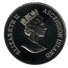 50 Pence - Elizabeth II White-tailed tropicbird, Silver Proof Issue