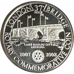 Havasu Dollar - London Bridge Rotary Club - Fishing the Colorado Lake Havasu City, Arizona