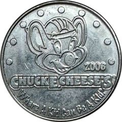 Token - Chuck E Cheese’s Verne