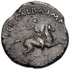 Denarius - Galba TRES GALLIAE