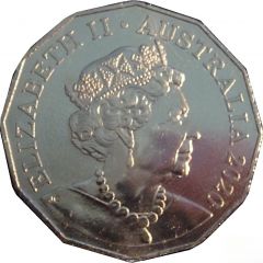 50 Cents - Elizabeth II 6th Portrait - Possum Magic