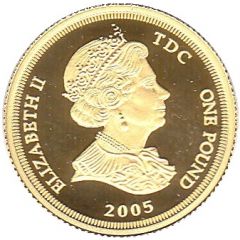 1 Pound - Elizabeth II Lord Nelson