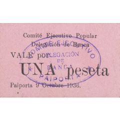 1 Peseta Paiporta