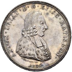 1 Thaler - Anthony Ignatius of Fugger-Glött Konventionstaler