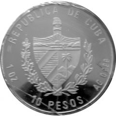 10 Pesos 40th. Moncada Anniversary