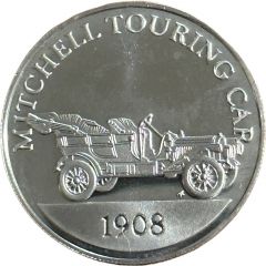 Franklin Mint - Collection of Antique Car Coins - Series 3 Mitchell Touring Car