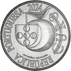 5 Euro Luís de Camões, copper-nickel