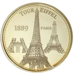 Token - Les plus beaux tresors du patrimoine de France Tour Eiffel 1889
