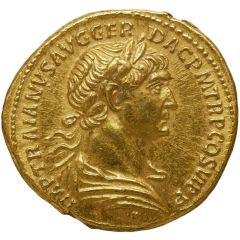Aureus - Trajan BASILICA VLPIA