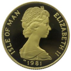 1 Crown - Elizabeth II Royal Wedding, Gold Proof