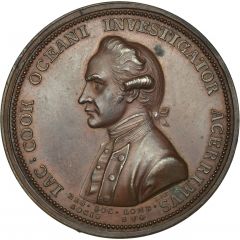 Medal - George III Captain Cook, bronze
