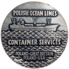 Medal - Polish Ocean Lines Container Services