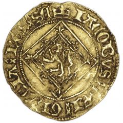 1 Demy - James II 1st Coinage, Type IVb