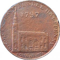 1/2 Penny Angusshire - Dundee / A. Swap