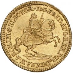 1 Ducat - Frederick August II Vicariat