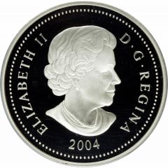 8 Dollars - Elizabeth II Grizzly Bear