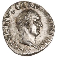 Denarius - Vitellius S P Q R OB C S