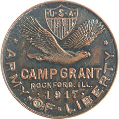 Medal - Camp Grant Rockford, Illinois