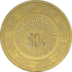 50 Cents - Great Canadian Casino Kamloops, British Columbia