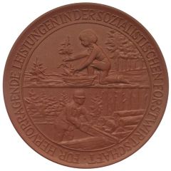 Medal - State Forestry Enterprise Dresden