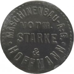 2 Pfennig - Hirschberg Maschinenbau AG. vorm. Starke and Hoffmann