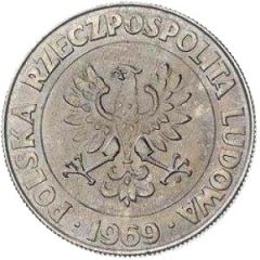 10 Zlotys 25th Anniversary of People`s Republic of Poland, Trial Strike CuNi