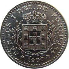 50 Réis - Carlos I