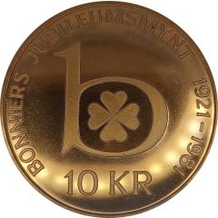 Token - Bonniers Jubileumsmynt 10 Kronor