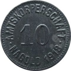 10 Pfennig - Nagold
