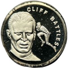 Pro Football`s Immortals Mini Collection Cliff Battles
