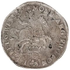 1 Ducaton `Silver Rider` Type 2, date in cartouche, MO NO ARG PRO